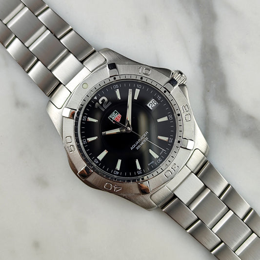 Tag Heuer Aquaracer Date Black Dial 300m [REF. WAF1110]