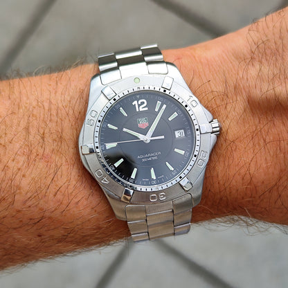 Tag Heuer Aquaracer Date Black Dial 300m [REF. WAF1110]