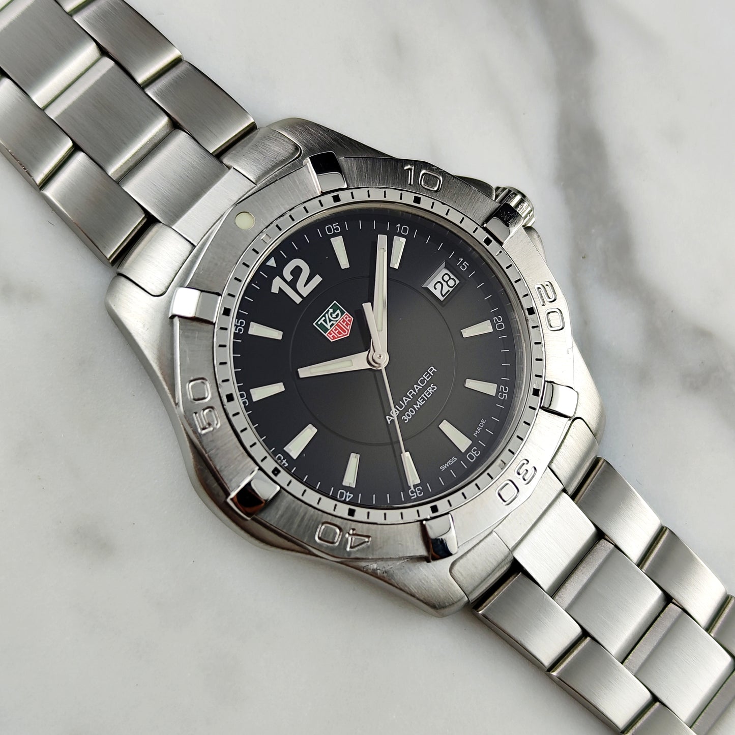 Tag Heuer Aquaracer Date Black Dial 300m [REF. WAF1110]