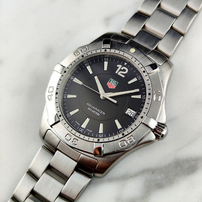 Tag Heuer Aquaracer Date Black Dial 300m [REF. WAF1110]