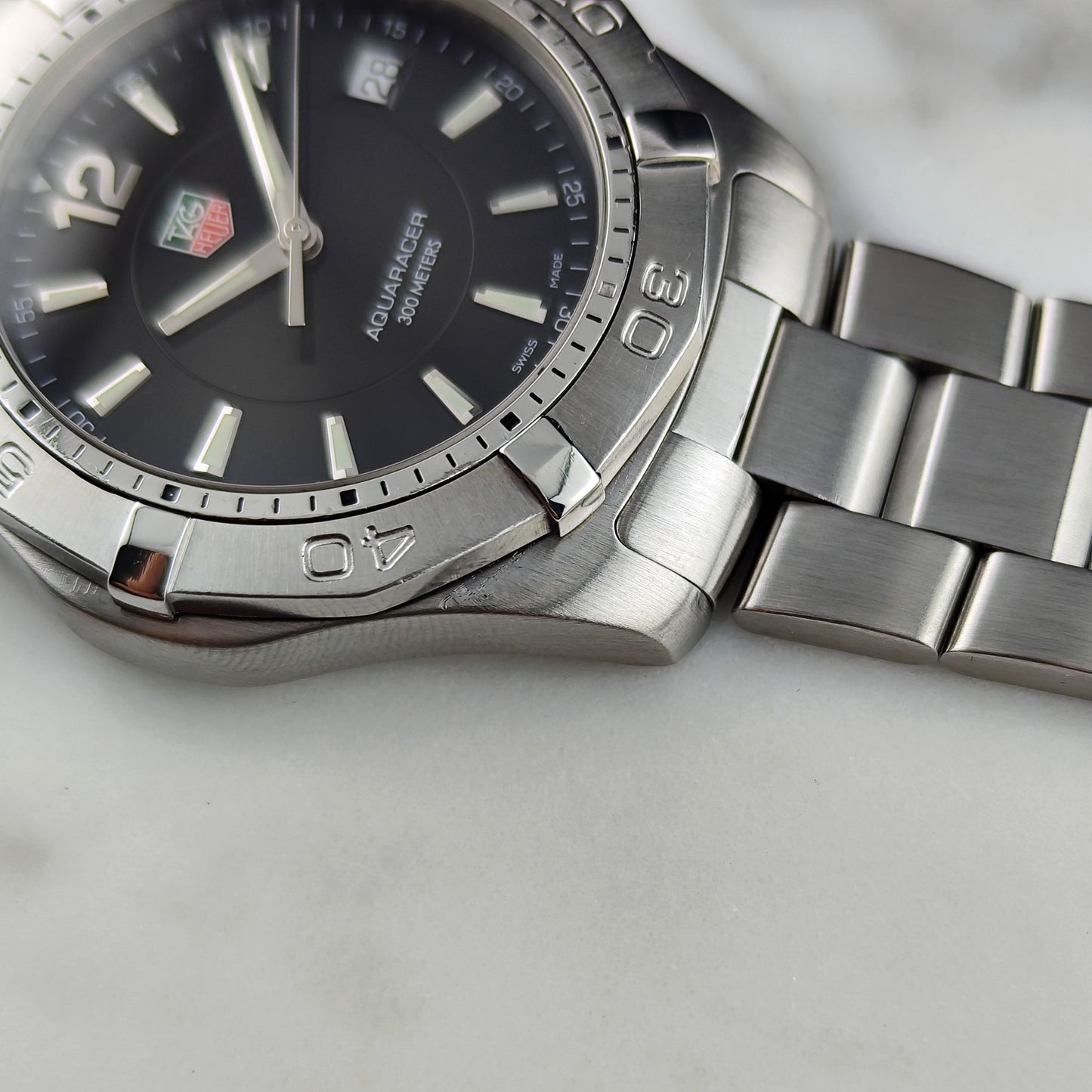 Tag Heuer Aquaracer Date Black Dial 300m [REF. WAF1110]