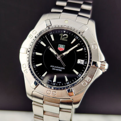 Tag Heuer Aquaracer Date Black Dial 300m [REF. WAF1110]