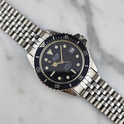 TAG Heuer Professional 1000 Blue Dial 1980 – Bild 1