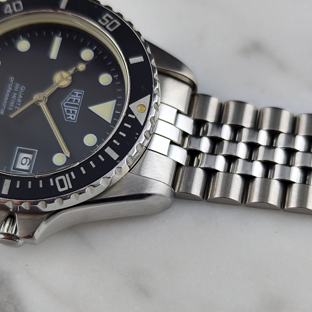 TAG Heuer Professional 1000 Blue Dial 1980 – Bild 12