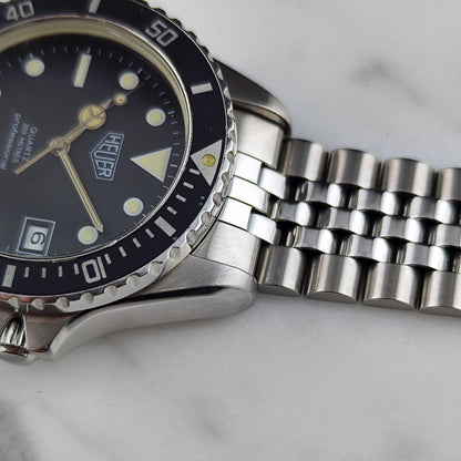 TAG Heuer Professional 1000 Blue Dial 1980 – Bild 12