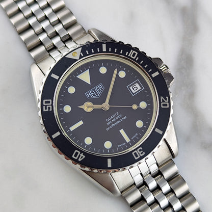 TAG Heuer Professional 1000 Blue Dial 1980 – Bild 14