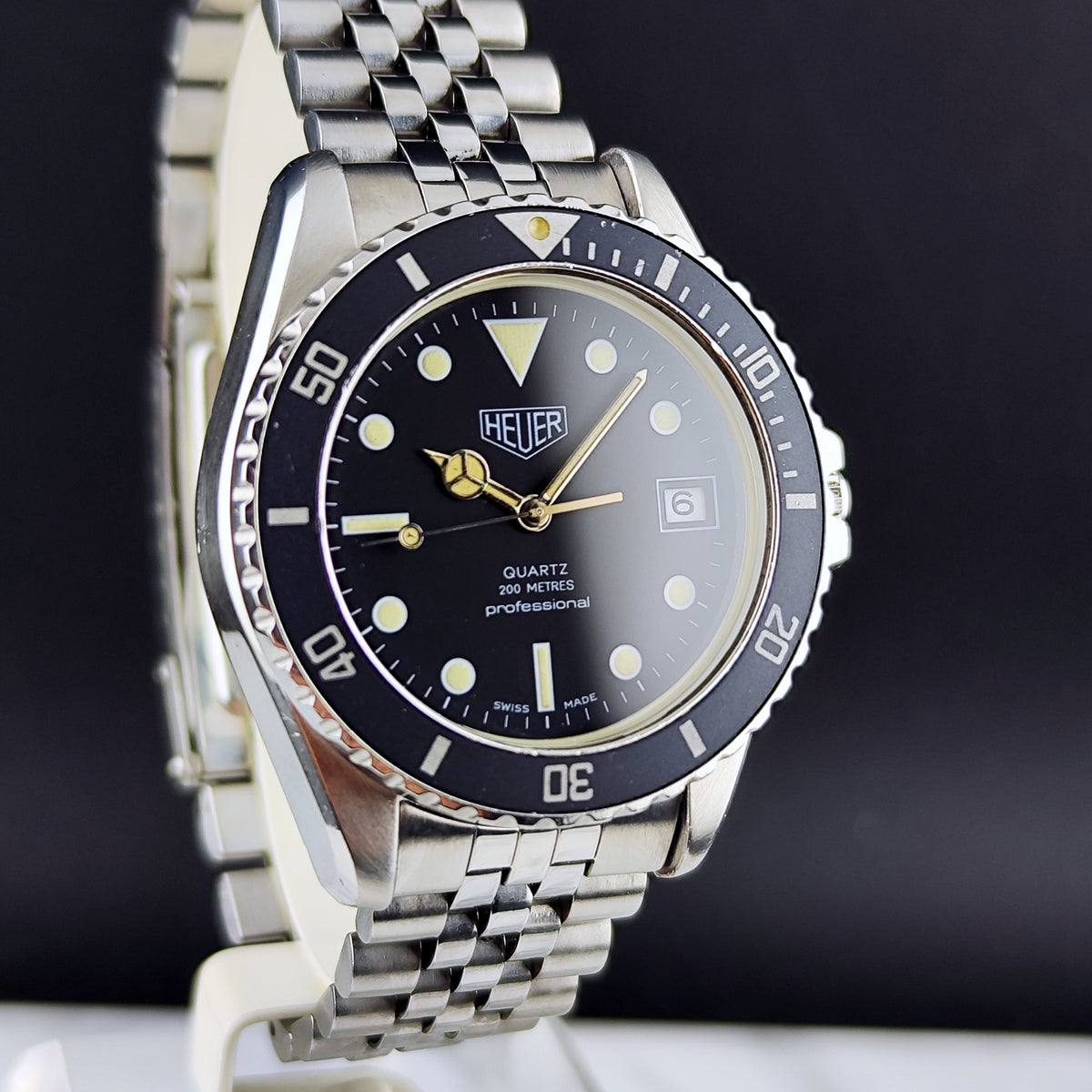 TAG Heuer Professional 1000 Blue Dial 1980 – Bild 6