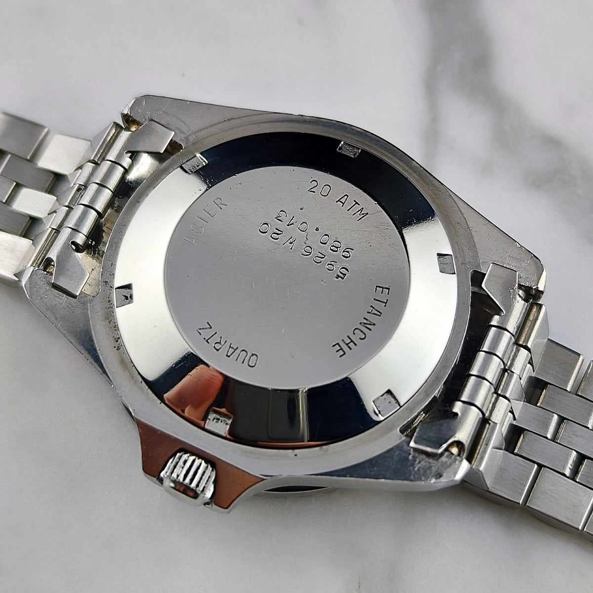 TAG Heuer Professional 1000 Blue Dial 1980 – Bild 7