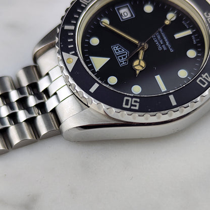 TAG Heuer Professional 1000 Blue Dial 1980 – Bild 9