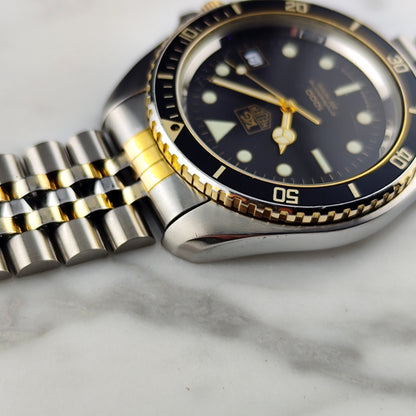 TAG HEUER Professional 1000 Two-Tone Jumbo Super Rare [REF. 980.021N]