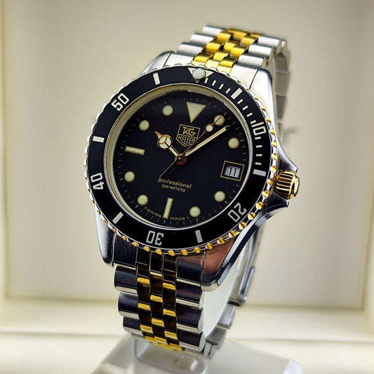 TAG HEUER Professional 1000 Two-Tone Steel Gold with Box [REF. 980.020B]