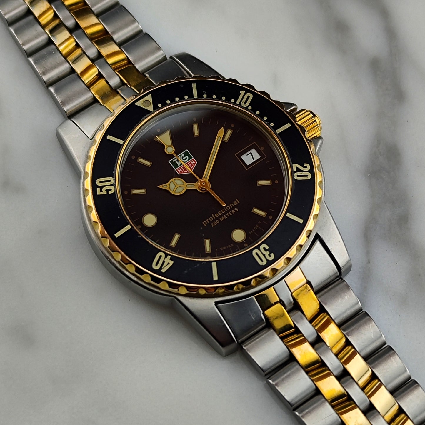 TAG HEUER Professional 1500 Two-Tone [REF. WD1220]