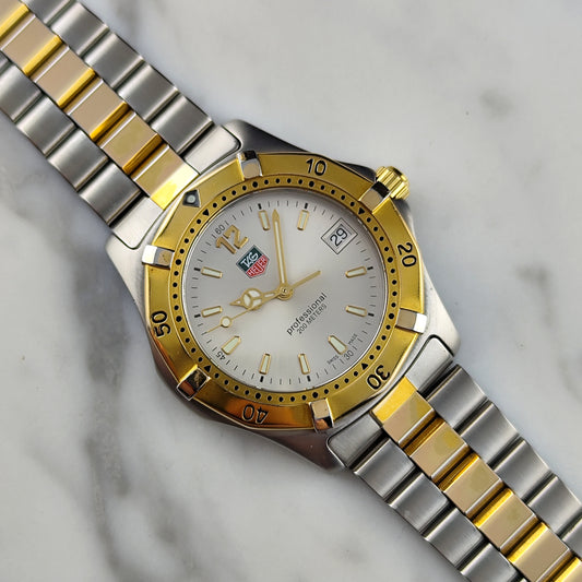 TAG HEUER Professional 2000 Diver Two-Tone Waterproof Service [REF. WK1120]