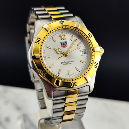 TAG HEUER Professional 2000 Diver Two-Tone Waterproof Service [REF. WK1120]