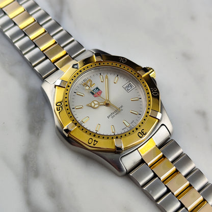 TAG HEUER Professional 2000 Diver Two-Tone Waterproof Service [REF. WK1120]