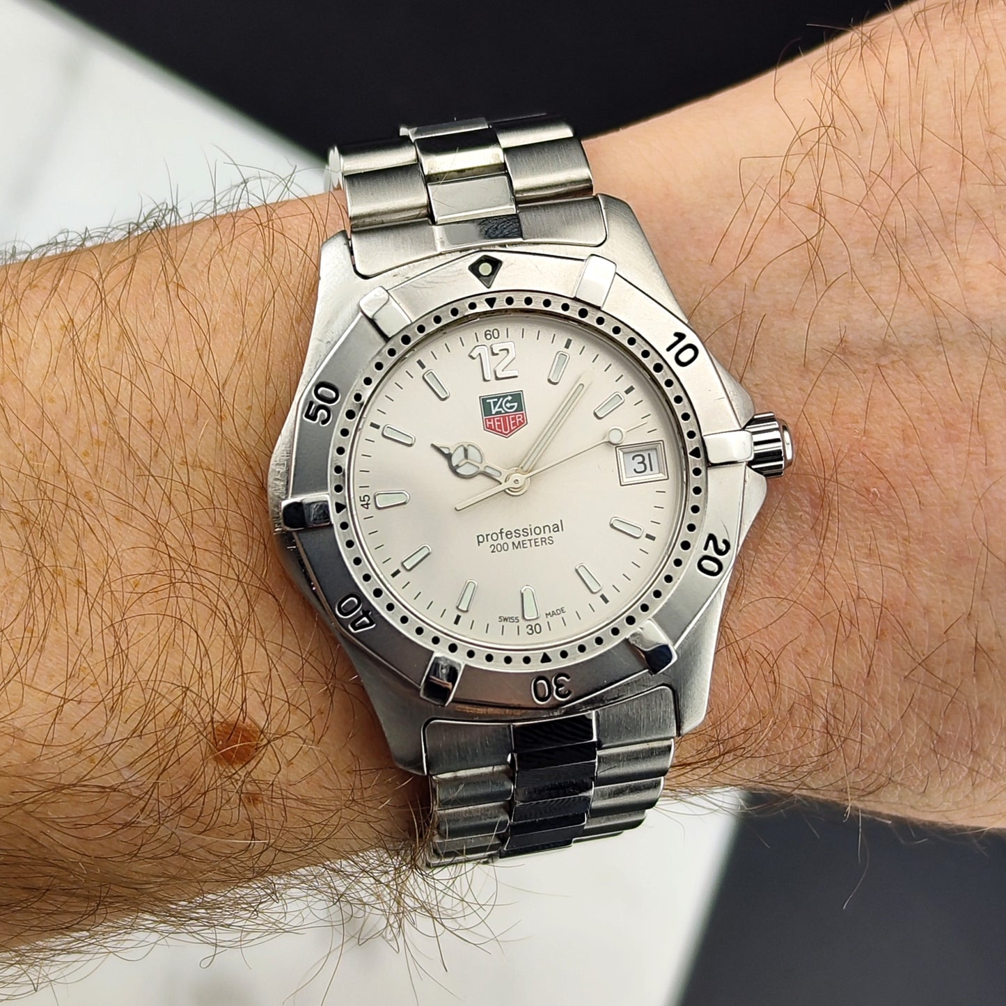 TAG HEUER Professional 2000 Steel with Box [REF. WK1112-0]