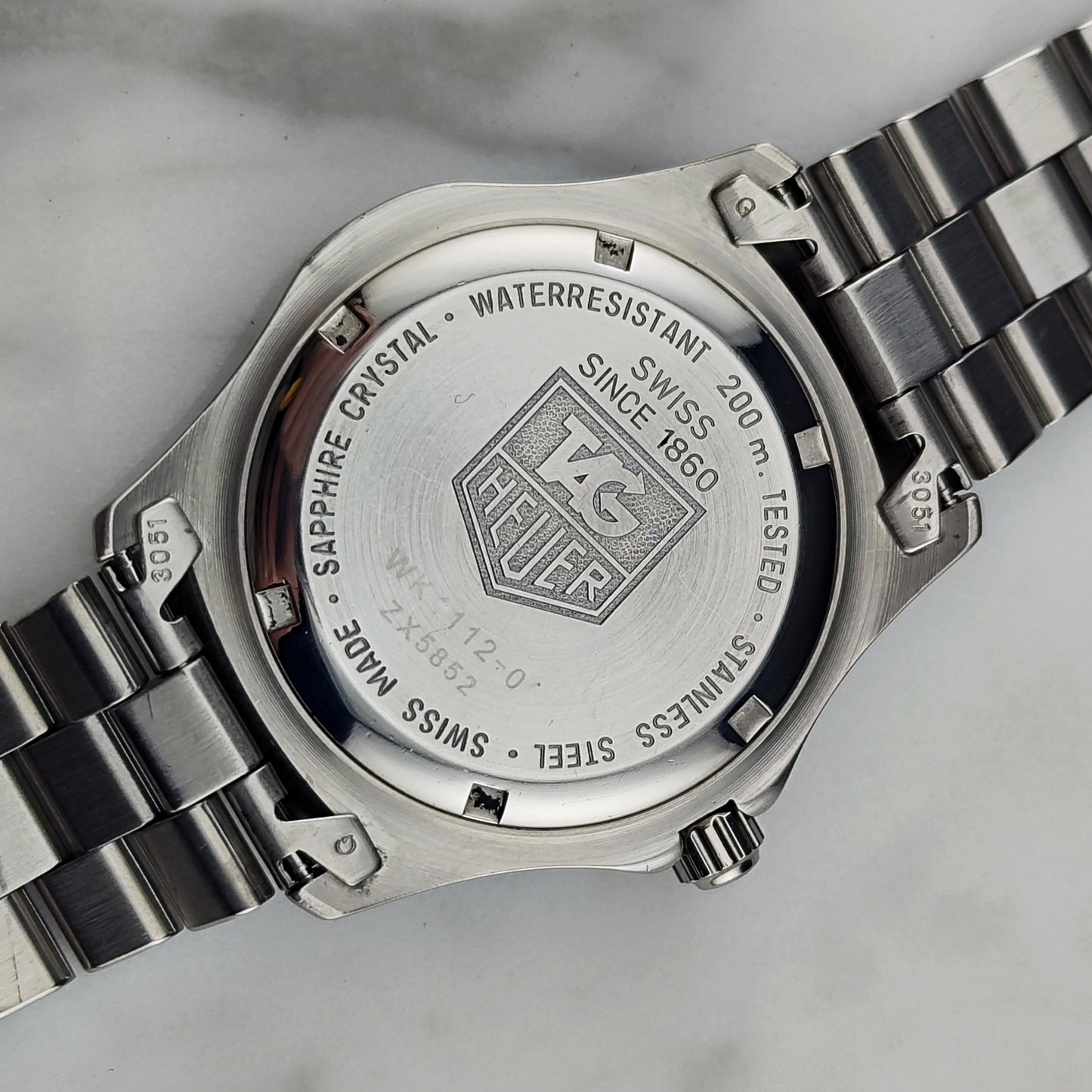 TAG HEUER Professional 2000 Steel with Box [REF. WK1112-0]