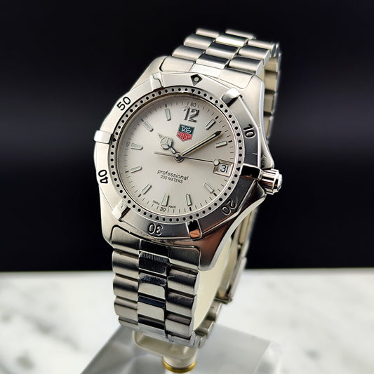 TAG HEUER Professional 2000 Steel with Box [REF. WK1112-0]