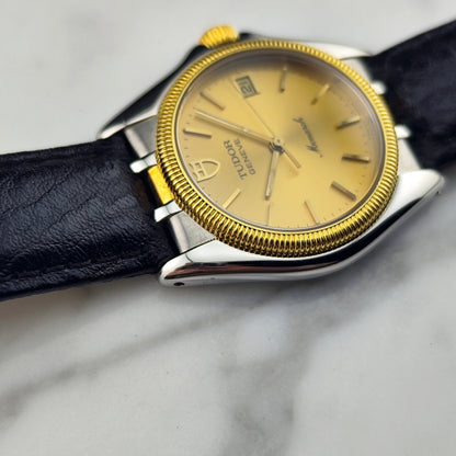 TUDOR Monarch Genéve Two-Tone 18ct Bezel Rolex Clasp [REF. 15733]