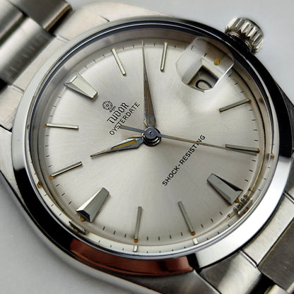 TUDOR Oysterdate Steel with many Rolex Parts 1965 [REF. 7962]