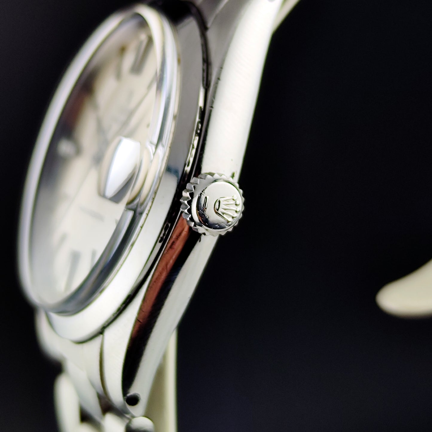 TUDOR Oysterdate Steel with many Rolex Parts 1965 [REF. 7962]