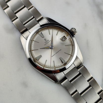 TUDOR Oysterdate Steel with many Rolex Parts 1965 [REF. 7962]