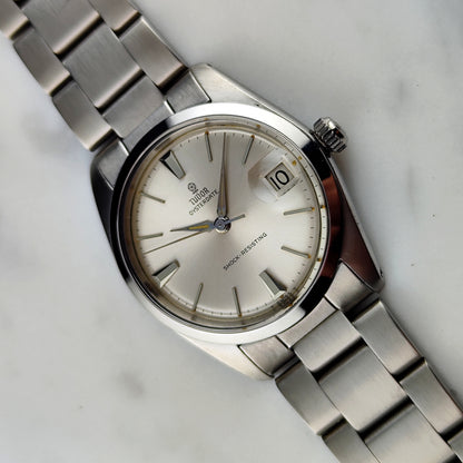 TUDOR Oysterdate Steel with many Rolex Parts 1965 [REF. 7962]