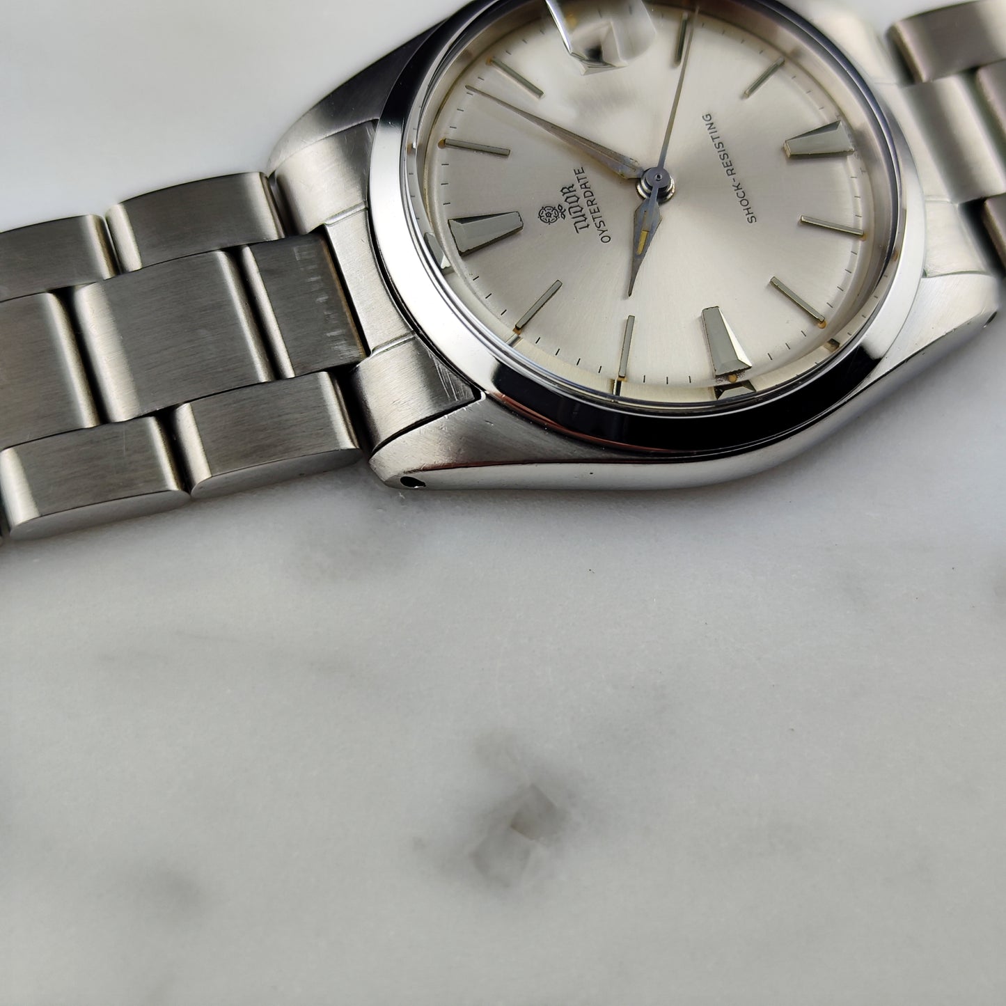 TUDOR Oysterdate Steel with many Rolex Parts 1965 [REF. 7962]