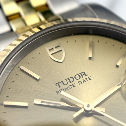 TUDOR Prince Date 34 Two-Tone Perfect Mint Condition [REF. 74033]