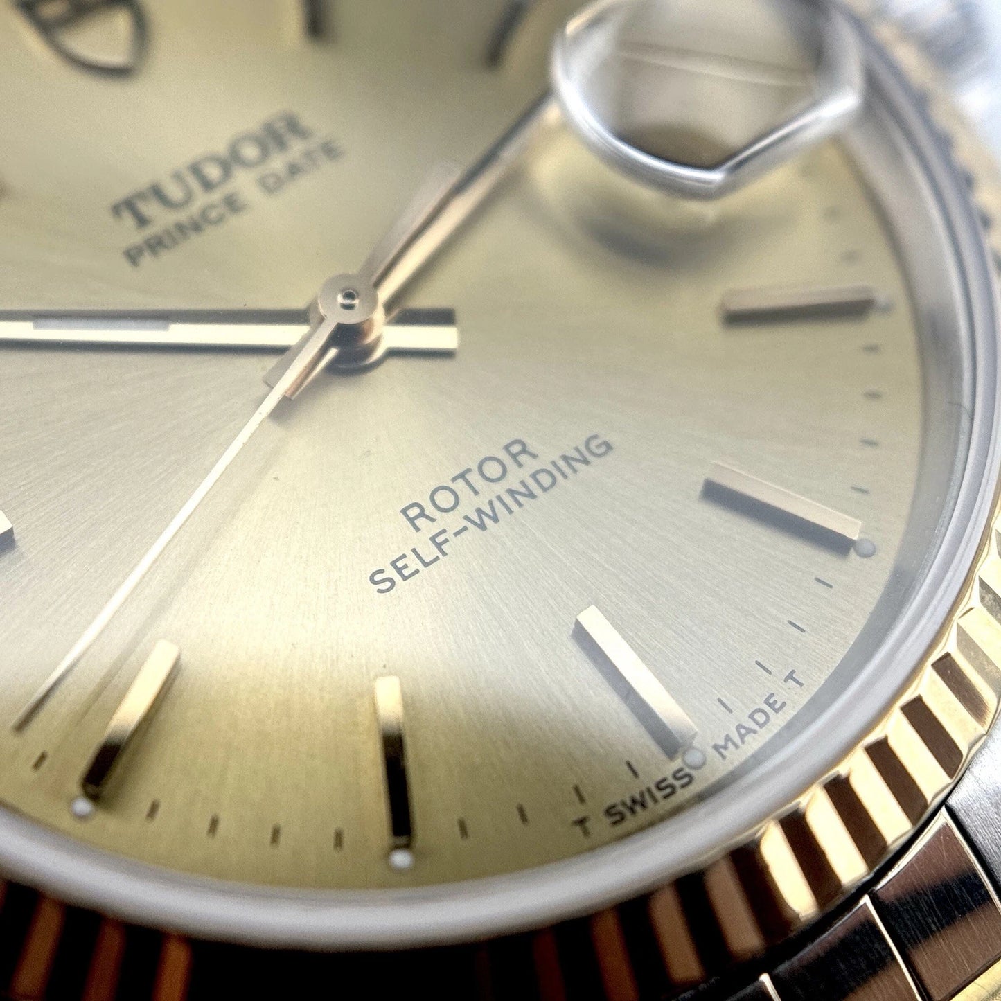 TUDOR Prince Date 34 Two-Tone Perfect Mint Condition [REF. 74033]