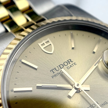 TUDOR Prince Date 34 Two-Tone Perfect Mint Condition [REF. 74033]