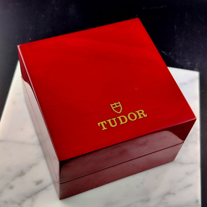 TUDOR Prince Date Rare Linen Dial Steel 1999 with Box [REF. 72034]
