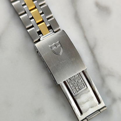 Tudor Prince Date Black Dial Two-Tone Steel Gold Papers 2000 Serviced 08/2026 [REF. 72033]