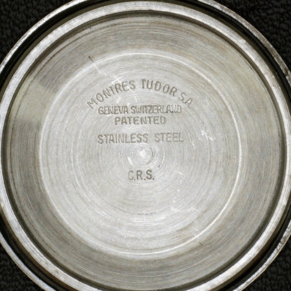Tudor Prince Oysterdate Silver Dial date 1969 – Gehäuseboden mit Gravur