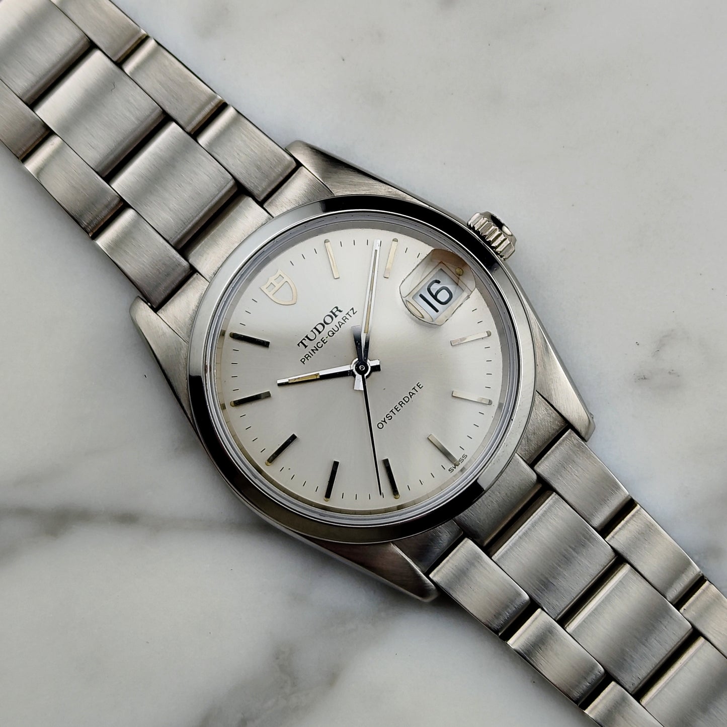 TUDOR Prince-Quartz Oysterdate Datejust Mint 1986 [REF. 91520]