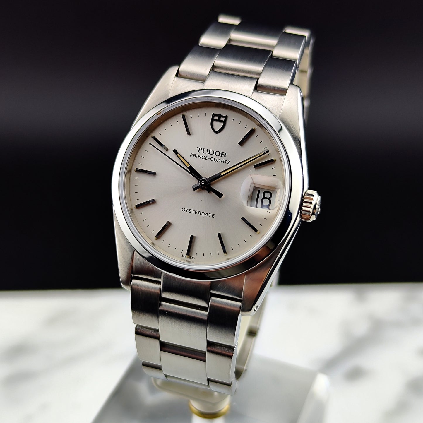 TUDOR Prince-Quartz Oysterdate Datejust Mint 1986 [REF. 91520]