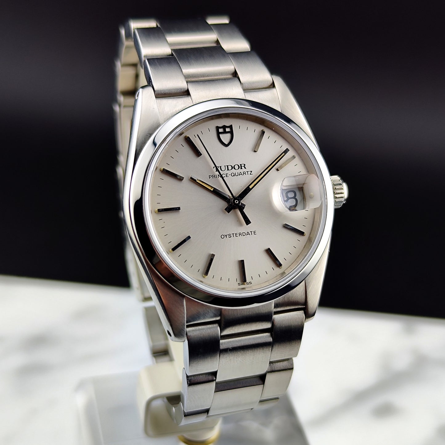 TUDOR Prince-Quartz Oysterdate Datejust Mint 1986 [REF. 91520]