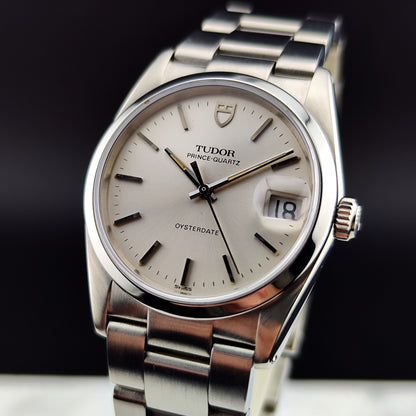 TUDOR Prince-Quartz Oysterdate Datejust Mint 1986 [REF. 91520]