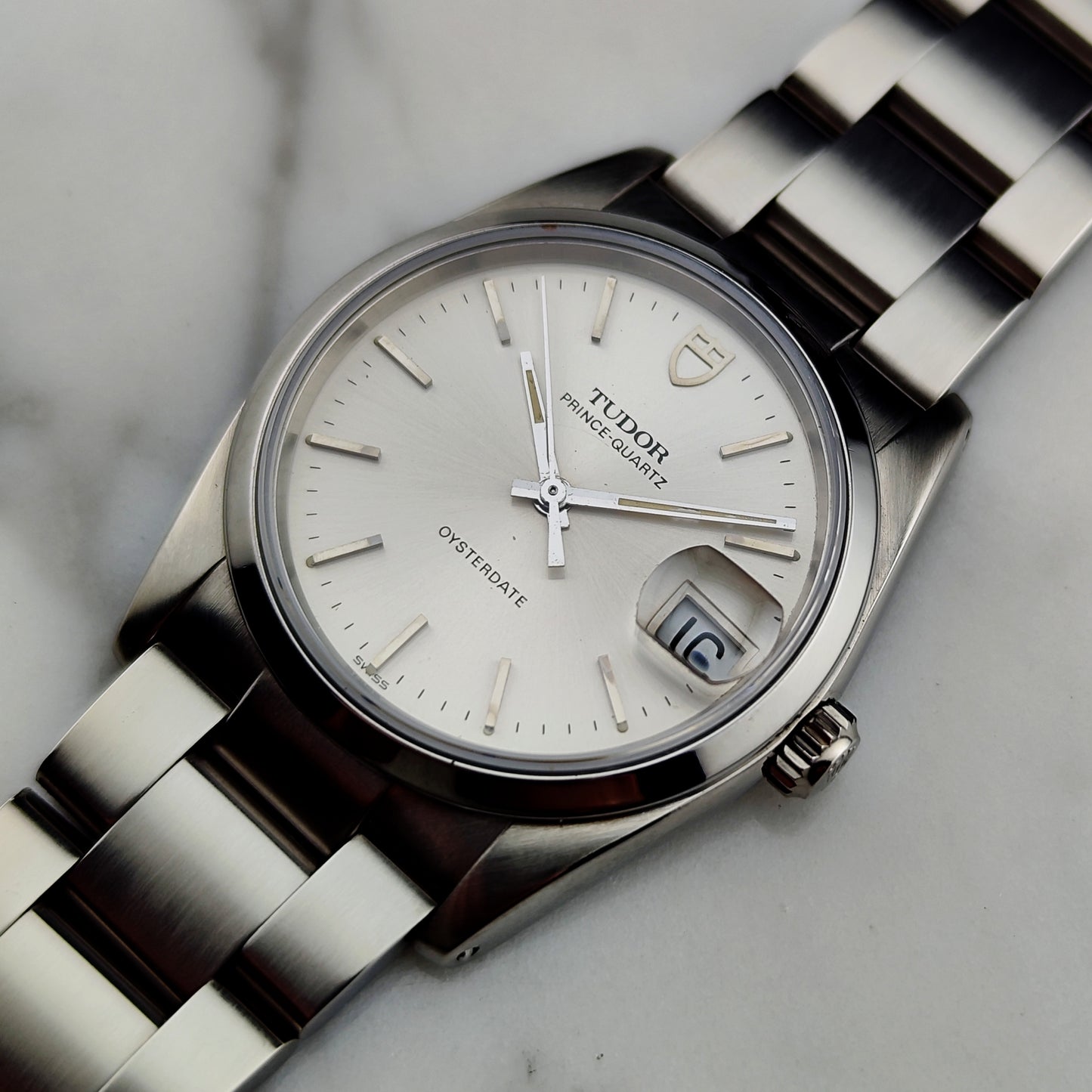 TUDOR Prince-Quartz Oysterdate Datejust Mint 1986 [REF. 91520]